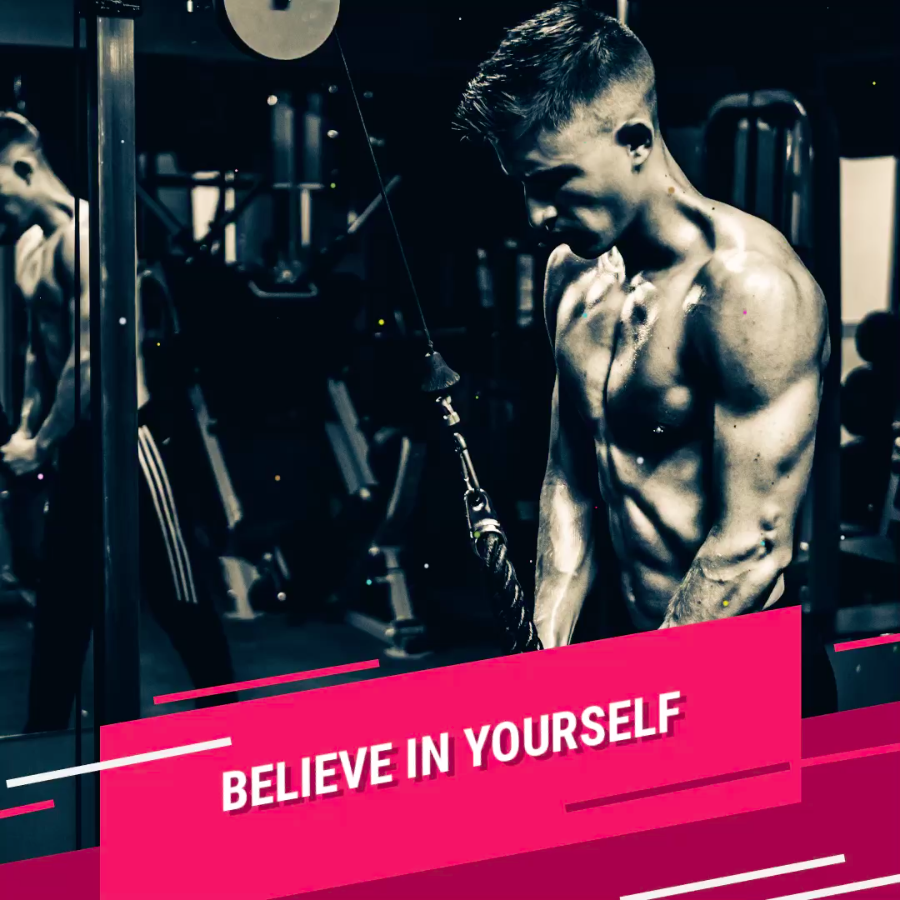 Believe in yourself - VIMORY: Photo Editing & Video Slideshow Making Template