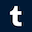 Tumblr social networking website icon
